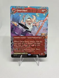 Gwen Stacy Ghost-Spider #0209 - MTG Marvel Spider-Man - Mythic Borderless NM - Image 1