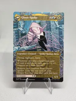 Gwen Stacy Ghost-Spider #0209 - MTG Marvel Spider-Man - Mythic Borderless NM - Image 2