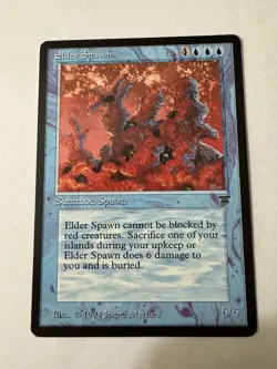 Magic the Gathering Elder Spawn (1994) LEGENDS - Image 1