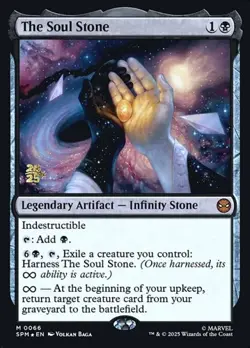 The Soul Stone - Foil Prerelease Promo SPM LP MTG - Image 1