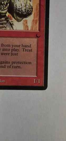 MTG Goblin Wizard The Dark Rare LP - Image 4