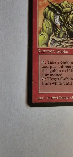 MTG Goblin Wizard The Dark Rare LP - Image 5