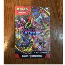 Pokemon TCG Booster Bundle Box Mega Evolution—Phantasmal Flames English 2025 - Image 1