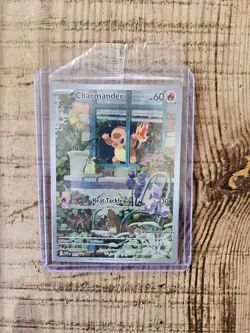 Charmander SVP 044 Pokemon Center Stamped ETB Obsidian Flames Promo Card Sealed - Image 1