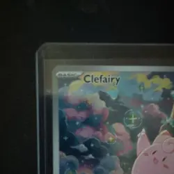 Pokemon Lillie's Clefairy EX Full Art Holo Special Rare 184/159 190 HP Sv09 - Image 2