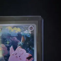 Pokemon Lillie's Clefairy EX Full Art Holo Special Rare 184/159 190 HP Sv09 - Image 3