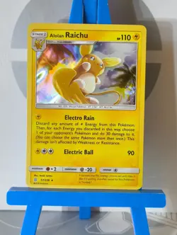 Alolan Raichu 57/236 Holo Rare - Sun & Moon: Unified Minds - Pokemon TCG - Image 5