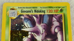 Pokemon TCG Giovanni’s Nidoking Holo 7/132 Gym Challenge Vintage 2000 - Image 2