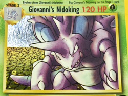 Pokemon TCG Giovanni’s Nidoking Holo 7/132 Gym Challenge Vintage 2000 - Image 4