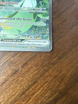 Pokemon TCG Serperior EX 156/086 Full Art Ultra Rare, Black Bolt - Image 2
