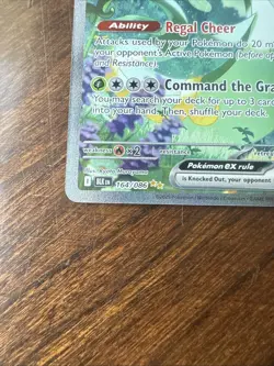 Pokemon TCG Serperior EX 156/086 Full Art Ultra Rare, Black Bolt - Image 3
