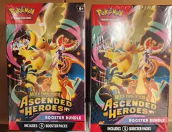 Pokemon Mega Evolution Ascended Heroes Booster Bundle Box Two total - Image 1