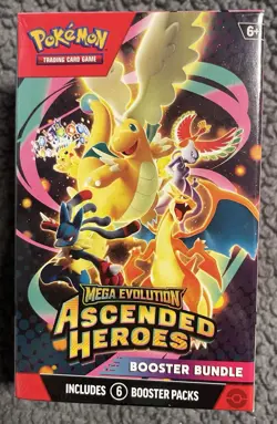 Pokemon Mega Evolution Ascended Heroes Booster Bundle Box - Image 1