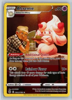 Alcremie Pokemon TCG Brilliant Stars Holo Rare TG08/TG30 Pokemon NM Holo - Image 1
