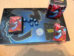Mega Charizard UPC Game Mat + More! Phantasmal Flames UPC Accessories!! POKEMON - Image 1