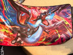 Mega Charizard UPC Game Mat + More! Phantasmal Flames UPC Accessories!! POKEMON - Image 2