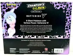 Pokemon Champions Path Hatterene V Collection Box Factory Sealed - Image 2