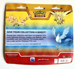 Pokemon TCG 2 Pack Blister Zapdos Moltres Articuno + Coin Sealed 820650851438 - Image 2