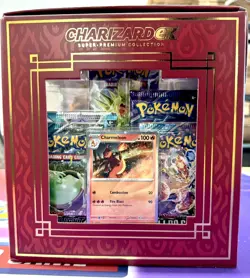 Pokemon Charizard ex Super Premium Collection Box Sealed New - Image 3