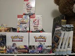 Pokemon Card Random Mystery Kinder Surprise Box 7 Random Sealed Packs - Image 4