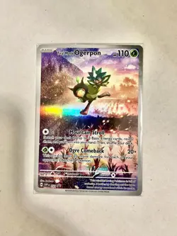 Teal Mask Ogerpon Holo Promo Scarlet & Violet Promo Pokemon NM w.o Div (Sealed) - Image 1