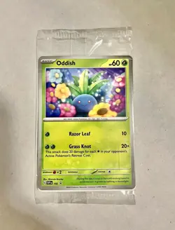 Oddish 102 Promo Scarlet & Violet Promo Pokemon Near Mint (Sealed) - Image 1