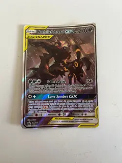 Carte Pokemon : Noctali et Darkrai GX SM241 Promo Soleil & Lune Francaise - Image 1