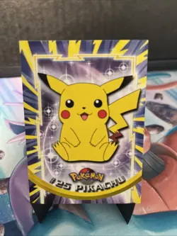 Pokemon TCG Topps #25 Pikachu TV Animation Edition - Image 1