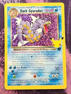 Pokemon: Celebrations: Classic Collection: Holofoil Dark Gyarados: LP Condition - Image 1