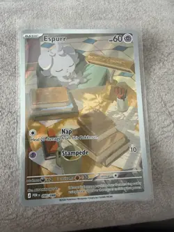 Pokemon TCG Espurr Perfect Order Illustration Rare 095/088 NM/M - Image 1