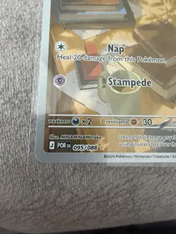 Pokemon TCG Espurr Perfect Order Illustration Rare 095/088 NM/M - Image 3