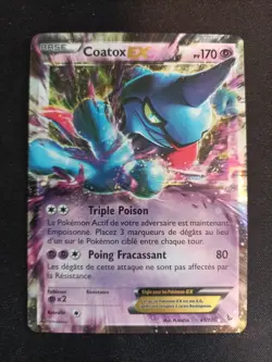Carte Pokemon Coatox Ex 41/106 Etincelles - Image 1
