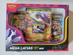 Pokemon TCG Mega Latias ex Box with Mega Evolutions packs - Factory Sealed New! - Image 1