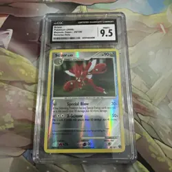2008 Pokemon Scizor Reverse Holo Majestic Dawn 29/100 - CGC 9 MINT - Image 1