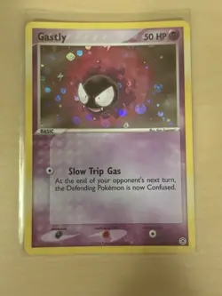 Gastly 63/112 FireRed & LeafGreen Reverse Holo Pokemon - Image 1