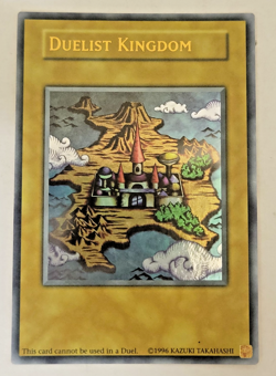 Yu-Gi-Oh Duelist Kingdom Ultra Rare Creased - Image 1