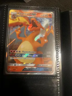 Pokemon Charizard GX SV49/SV94 Hidden Fates Ultra Rare Full Art Holo 250 HP - Image 1