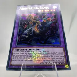 Yugioh Azamina Ilia Silvia 25LP-EN010 Ultra Rare with Stamp NM - Image 4
