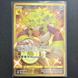 Pokemon Rillaboom 197/189 Secret Rare Holo Darkness Ablaze Stage 2 170 HP ENG - Image 1