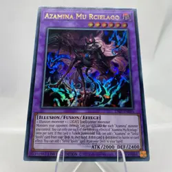 Yugioh Azamina Mu Rcielago 25LP-EN011 Ultra Rare with Stamp NM - Image 3