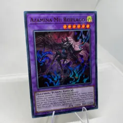 Yugioh Azamina Mu Rcielago 25LP-EN011 Ultra Rare with Stamp NM - Image 5