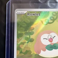 POKEMON TCG - ROWLET- 090/088 - ILLUSTRATION RARE- PERFECT ORDER - FULL ART - Image 2