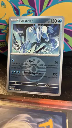 Glastrier 054/217 ASC: Friend Ball Reverse Holo Pokemon TCG NM - Image 3