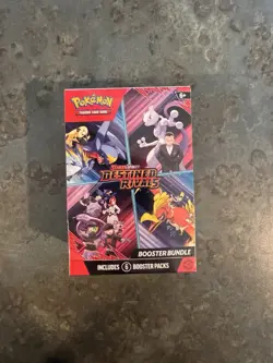 Pokemon Destined Rivals Booster Bundle Sealed - Image 1