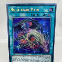 Yugioh Nightmare Pain 25LP-EN005 Secret Rare Near Mint - Image 2