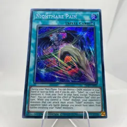 Yugioh Nightmare Pain 25LP-EN005 Secret Rare Near Mint - Image 3