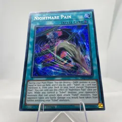 Yugioh Nightmare Pain 25LP-EN005 Secret Rare Near Mint - Image 4