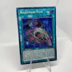 Yugioh Nightmare Pain 25LP-EN005 Secret Rare Near Mint - Image 5