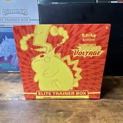 Pokemon TCG Vivid Voltage Elite Trainer Box Pikachu English Kit - Image 1