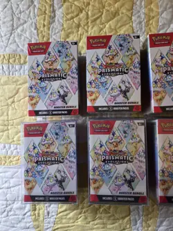 Lot of 10 - Pokemon TCG: Prismatic Evolutions - Booster Bundle Sealed New - Image 3